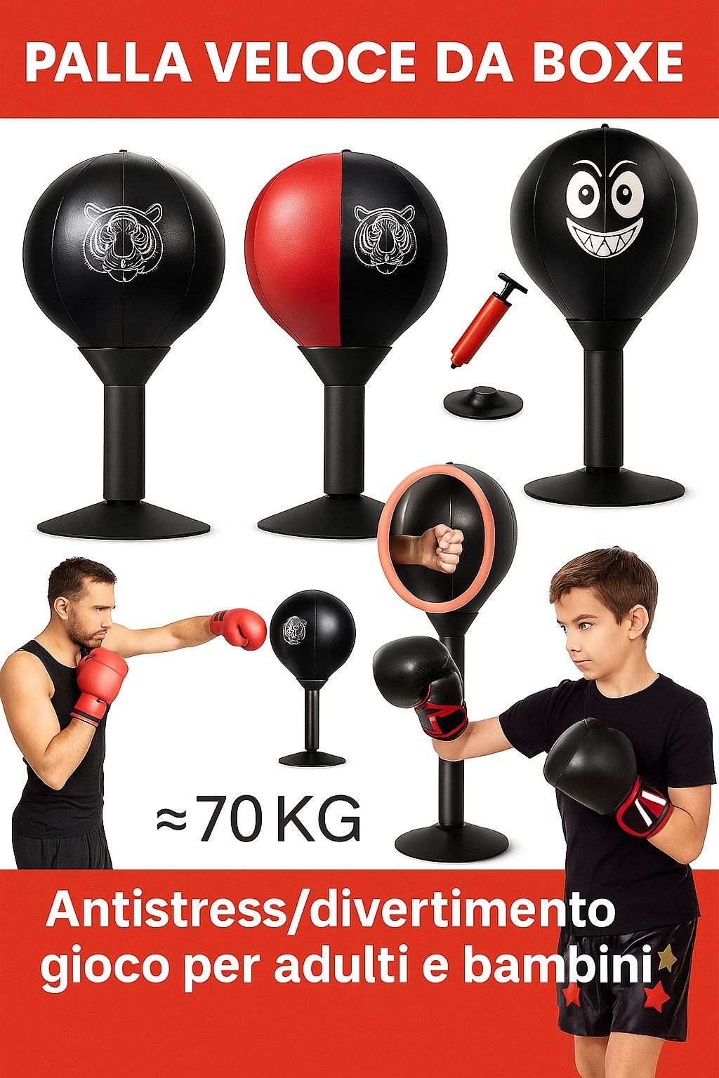 punching per bambini/ragazzi